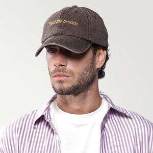 Active After coffee Trust The Process Embroidered Hat New
